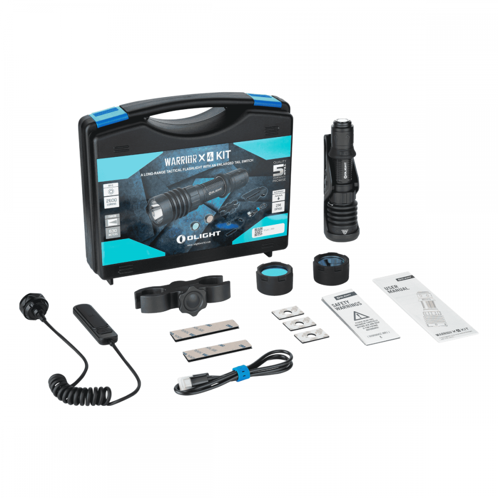 Lanterna Warrior X 4 Kit
