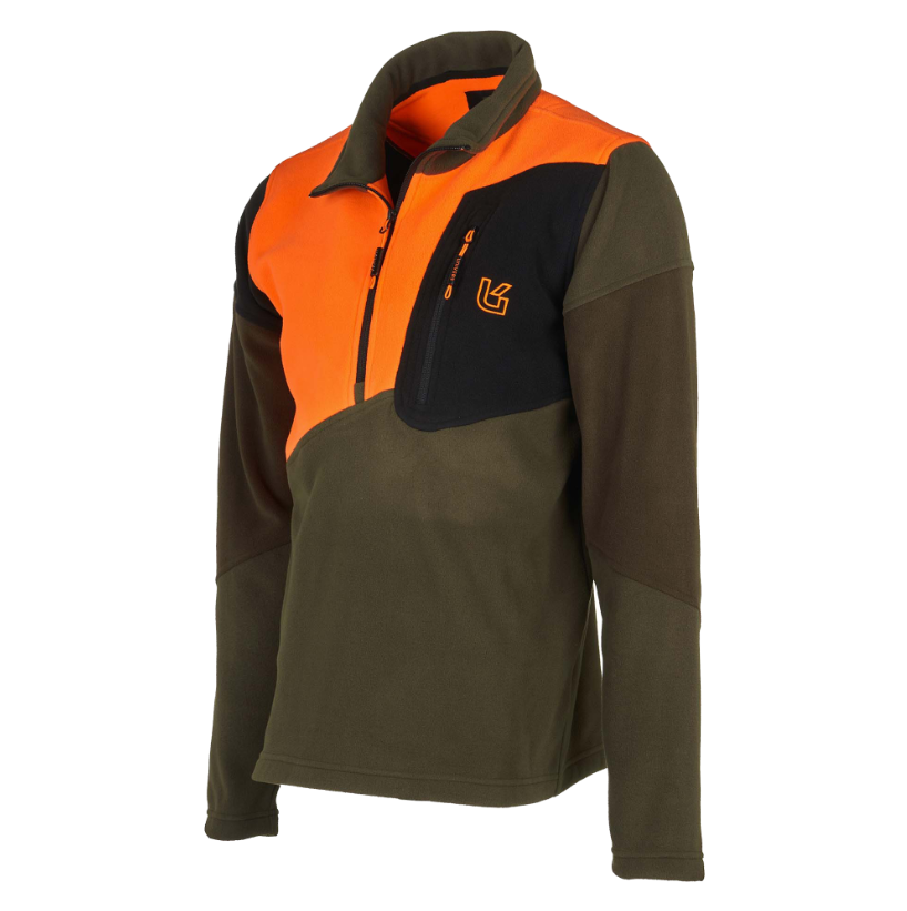 Camisola Univers Puma Fleece Mock Laranja
