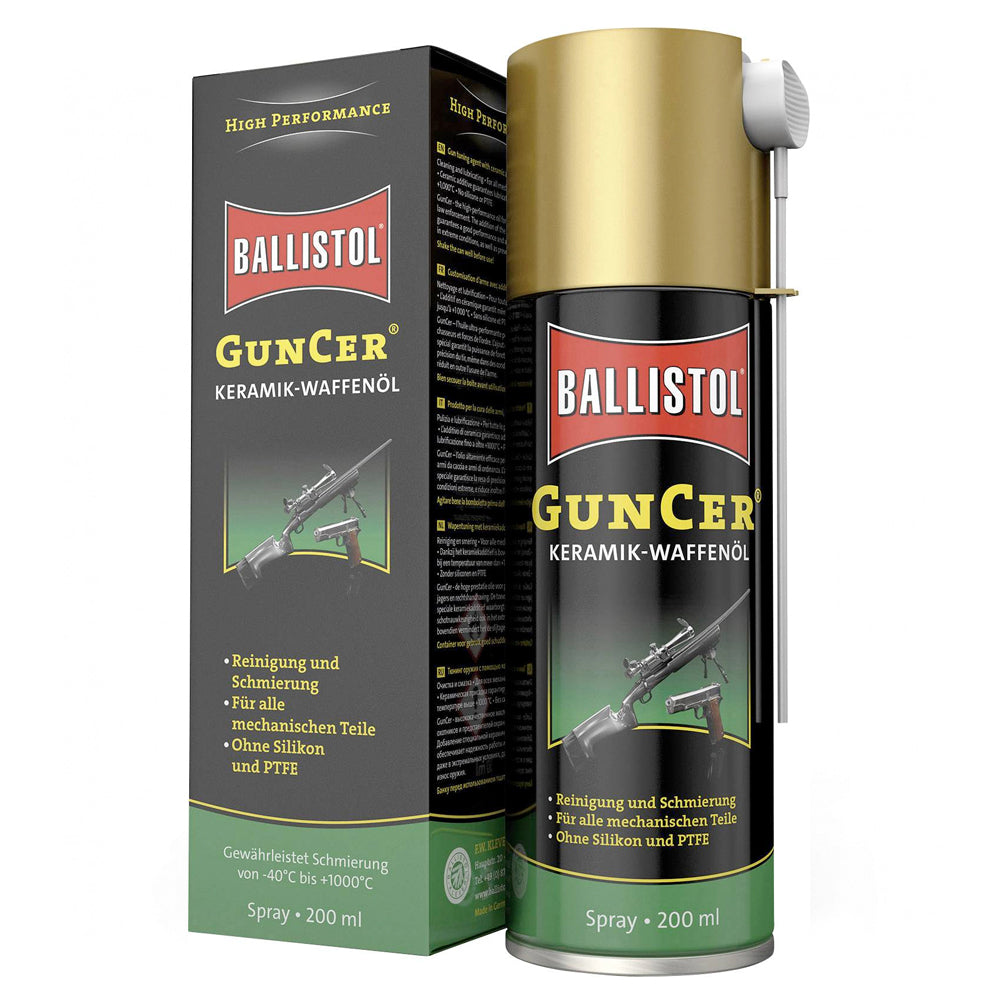 Ballistol Guncer Oil Spray 200ml – Artemis Armeiros