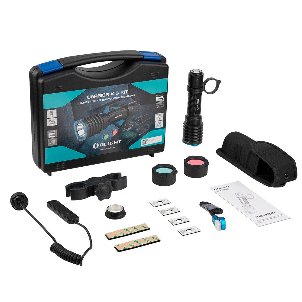 Lanterna Warrior x 3 Kit