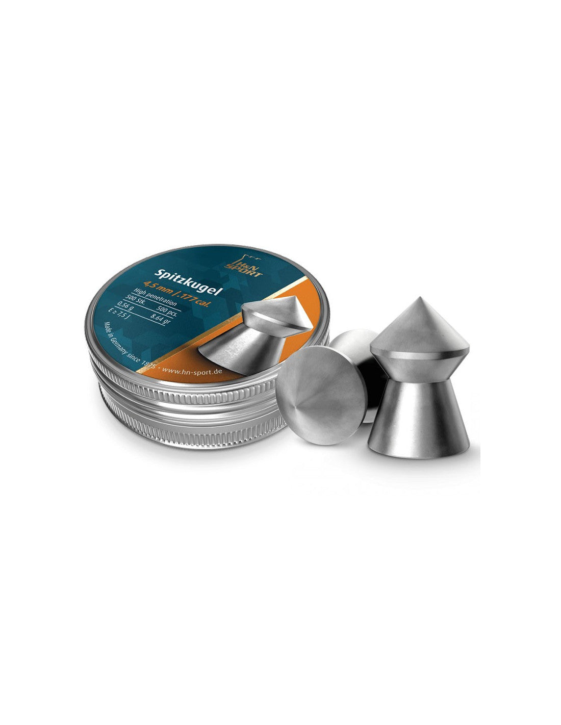 Chumbos H&N - Spitzkugel  4.5mm