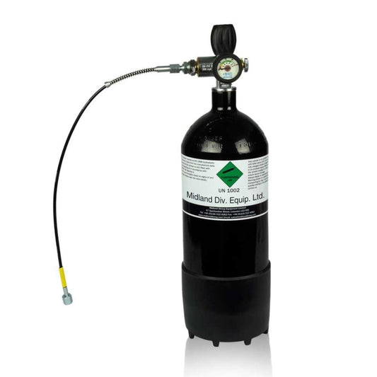 Garrafa de PCP de 4 litros com 300 bar. Kit completo