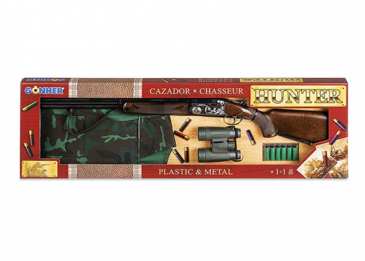 Kit caçador crianças - Plástico e metal